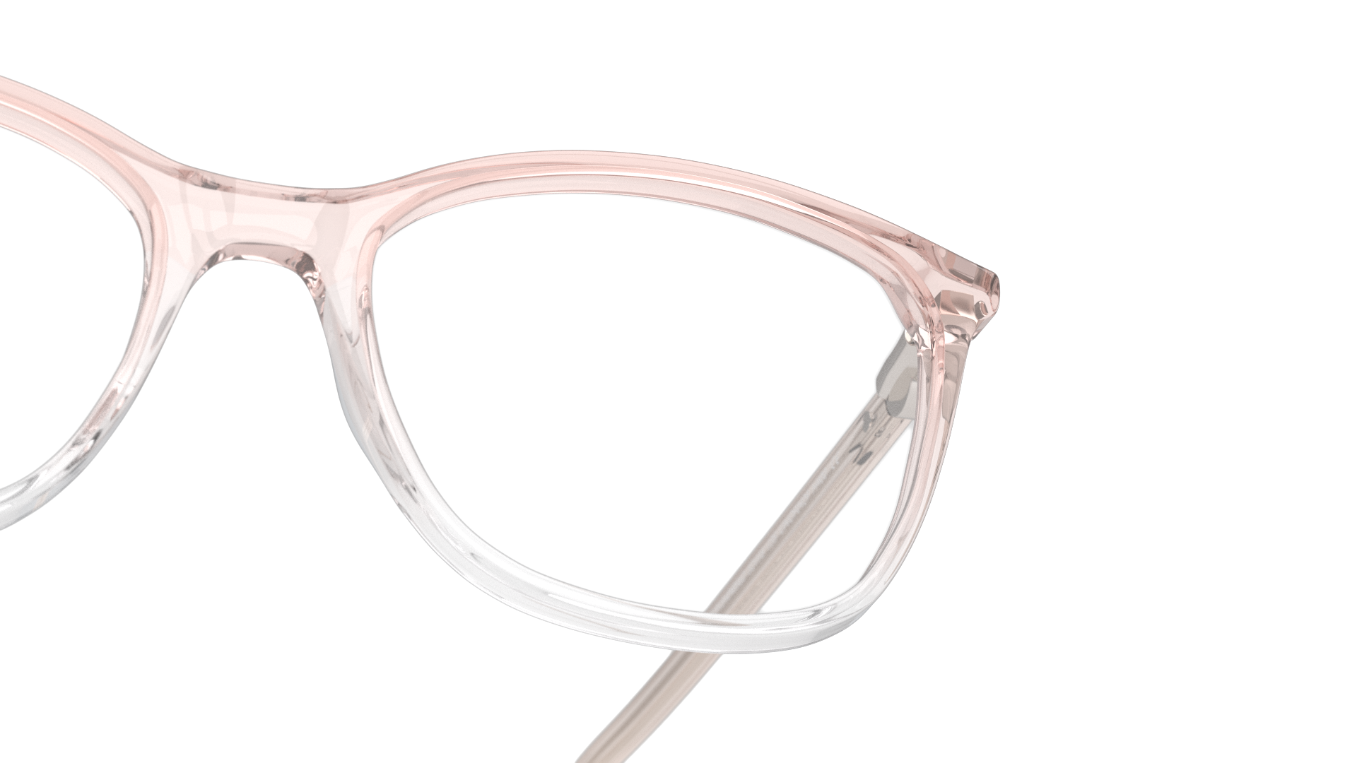 Detail01 Unofficial UNOF0429 Glasses Transparent / Transparent, Pink