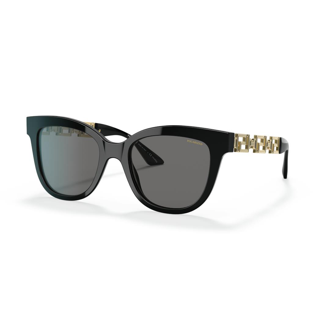 Versace VE4394 Lunettes de Soleil Homme - Noir - Verres Polarisés - Possibilité de verres correcteur