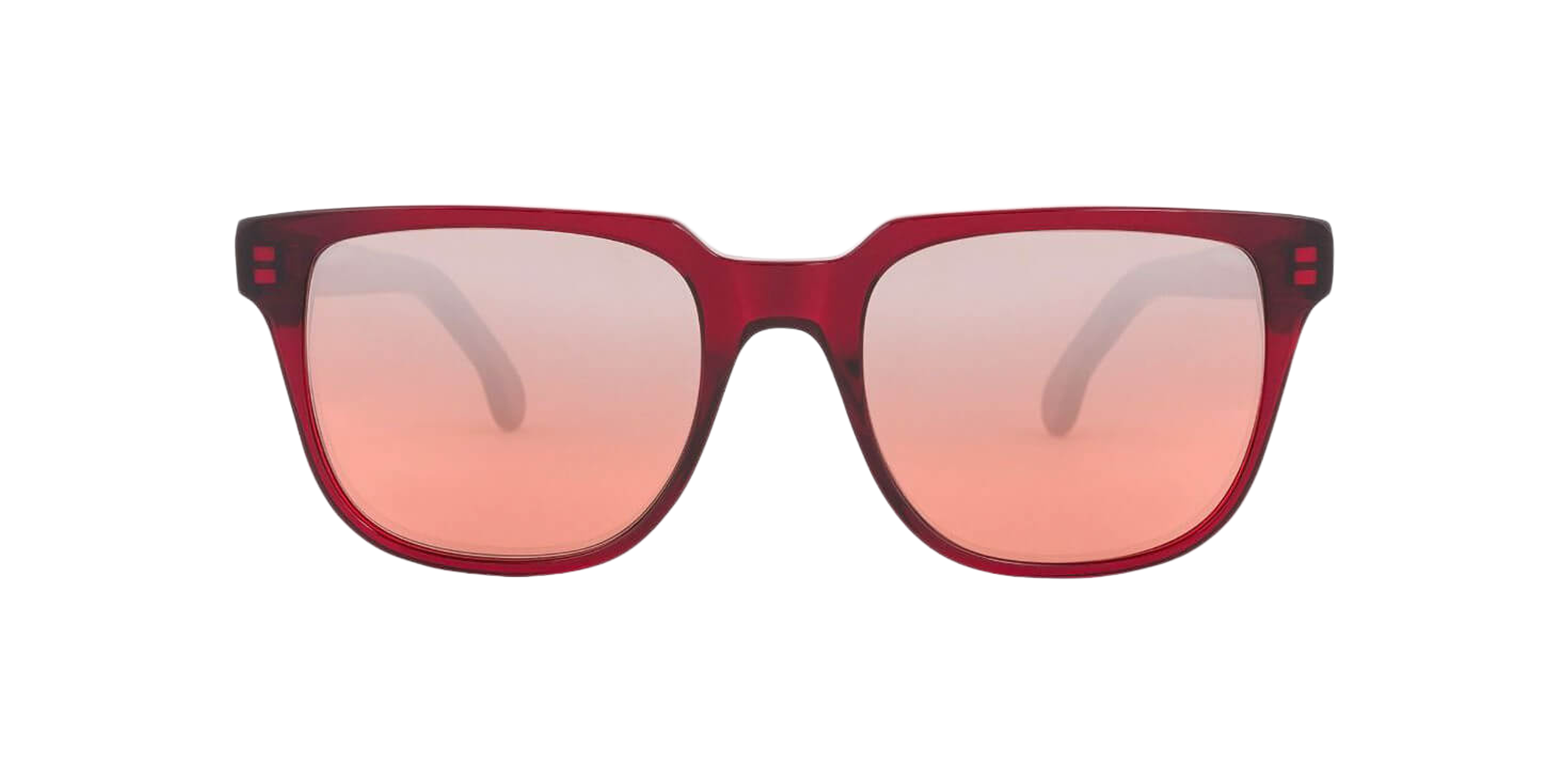 Front Paul Smith Aubrey PS SP010 (03) Sunglasses Red / Red