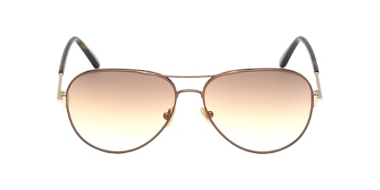Tom Ford Clark FT 823 Sunglasses Brown / Brown