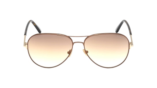 Tom Ford Clark FT 823 Sunglasses Brown / Brown