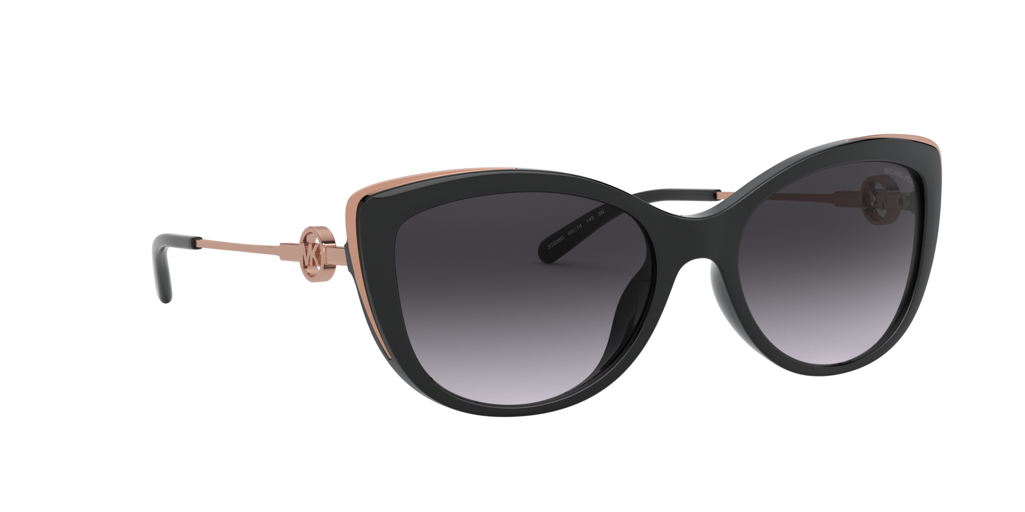 Angle_Right01 Michael Kors South Hampton MK 2127U Sunglasses Grey / Black
