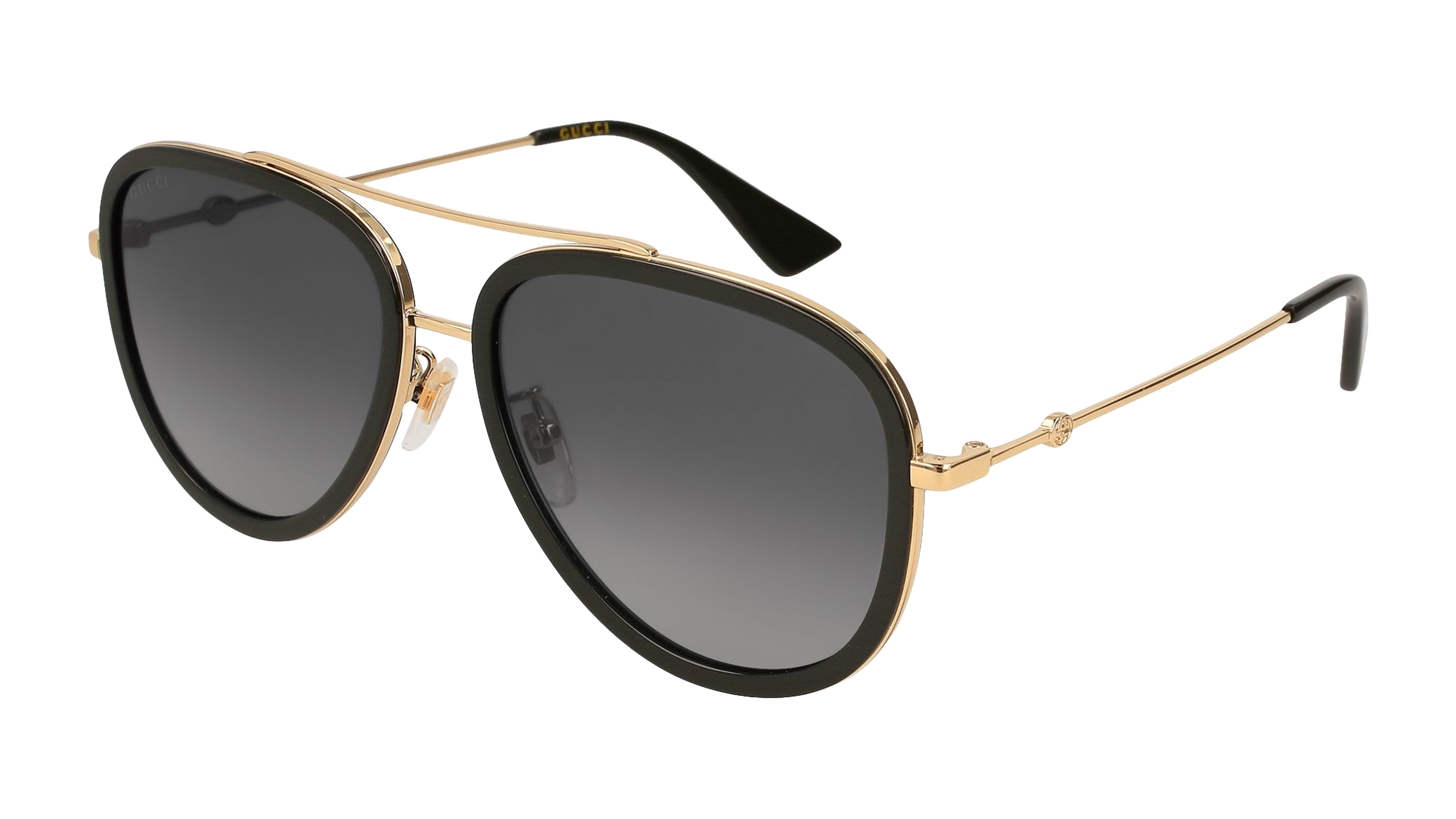 Angle_Left01 Gucci GG 0062S Sunglasses Grey / Gold